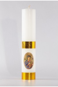 Vela de altar mariana [O-1]