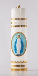Velas de altar de parafina - Cirios - IndumentariaLiturgica.es