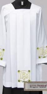 Sobrepellices con bordados - Roquetes para sacerdotes - IndumentariaLiturgica.es